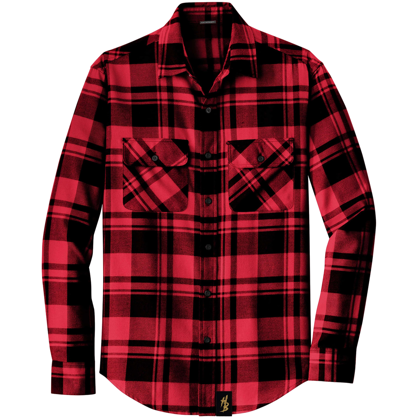 HB Icon Plaid Flannel - hdlm.brgnd