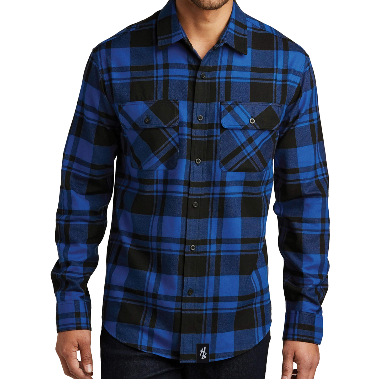 HB Icon Plaid Flannel - hdlm.brgnd