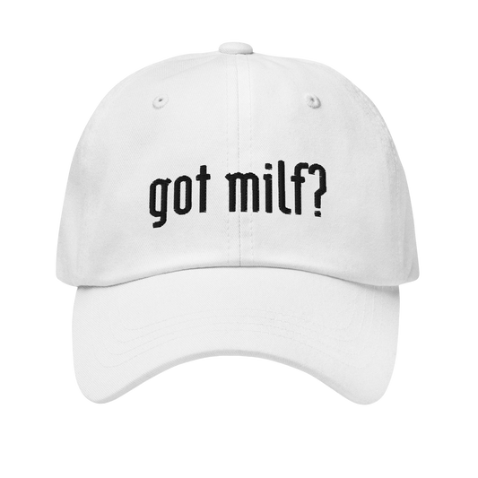 Got Milf? Baseball Cap - hdlm.brgnd