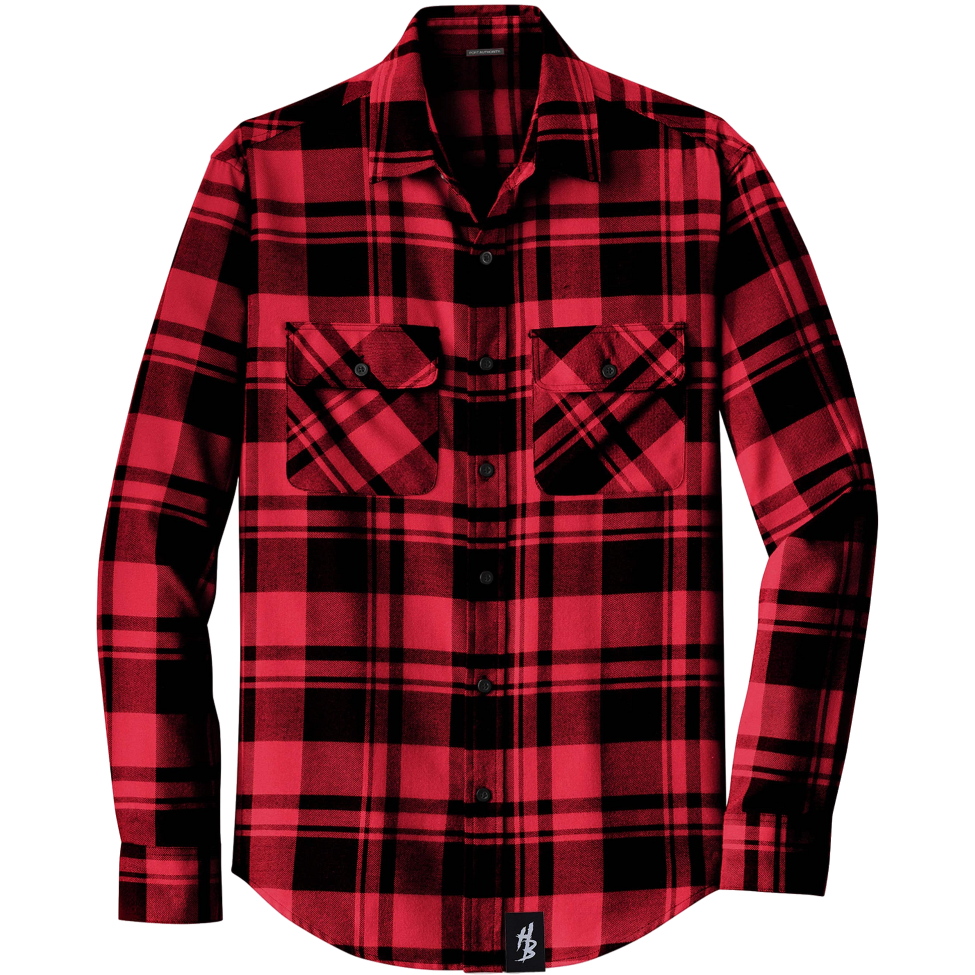 HB Icon Plaid Flannel - hdlm.brgnd